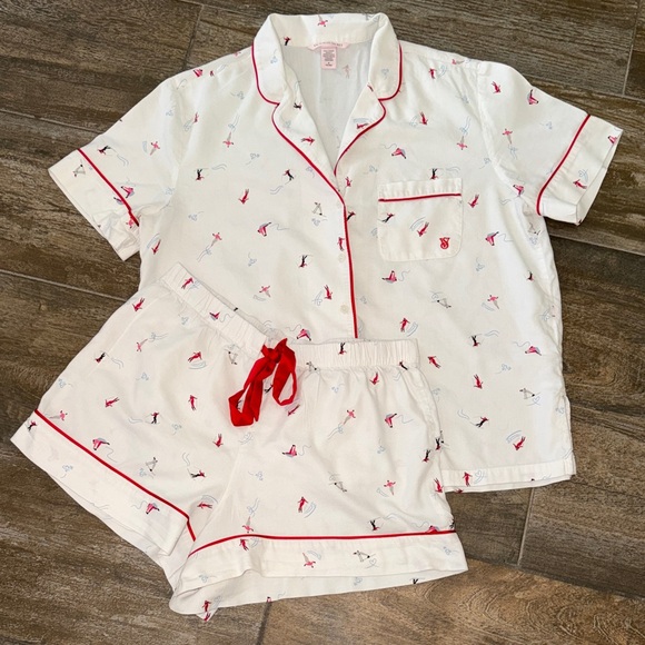 Victoria's Secret Other - Victoria's Secret Cream Pajama Top